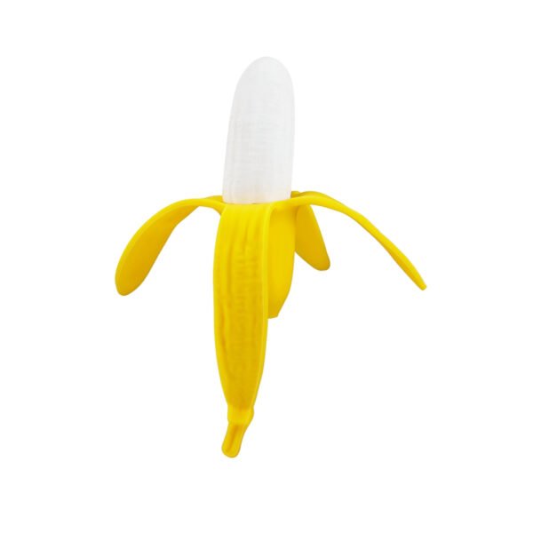 LG-1008 Realistic banana instant orgasm vibrating wand massage AV wand