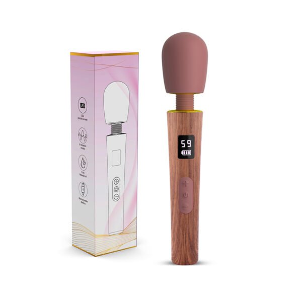 GM-549 Heartwave Digital AV Wand Large Size Wood Grain Colour