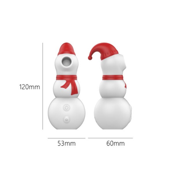 LTSP01  Little Snowman Suction, Tap and Vibration Massager - Image 5