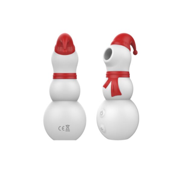 LTSP01  Little Snowman Suction, Tap and Vibration Massager - Image 6